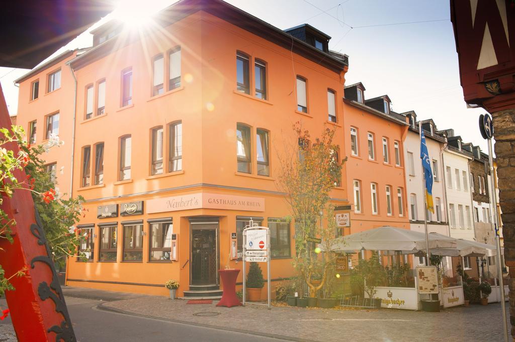 Neubert'S Gasthaus Am Rhein Lahnstein Kültér fotó